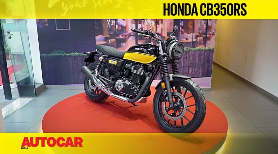 Honda CB350 RS – The H’ness with attitude | First Look | Autocar India