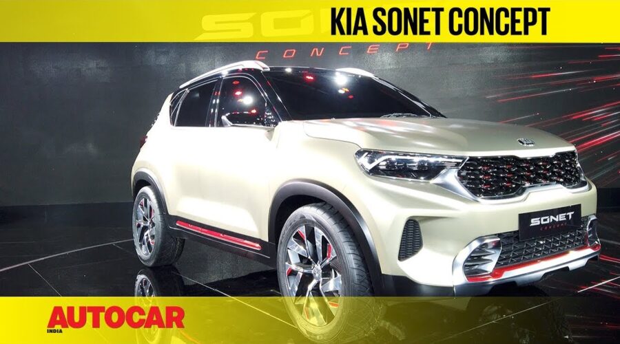 Auto Expo 2020 – Kia Sonet Concept | Walkaround | Autocar India