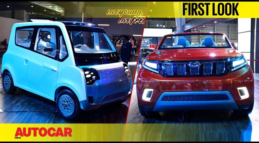 Mahindra Stinger Concept SUV & EV’s | Auto Expo 2018 | First Look | Autocar India