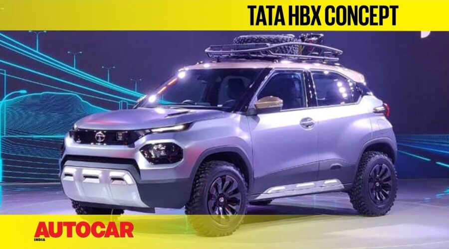 Auto Expo 2020 – Tata HBX Concept | Exclusive Walkaround with Pratap Bose | Autocar India