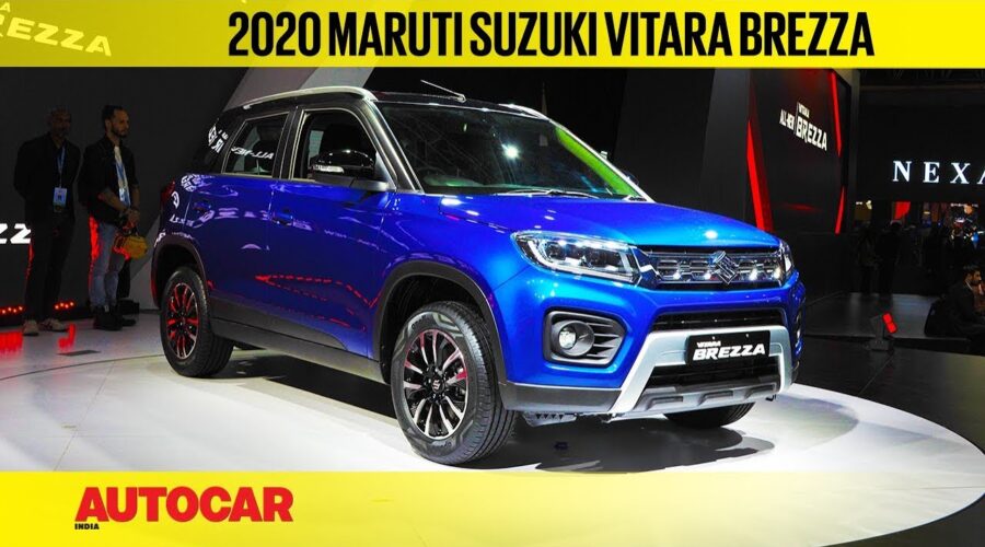 Auto Expo 2020 – Maruti Vitara Brezza Facelift, Petrol | Walkaround | Autocar India