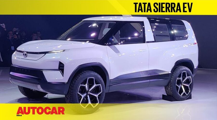 Auto Expo 2020 – Tata Sierra – Exclusive Walkaround with Pratap Bose | Autocar India