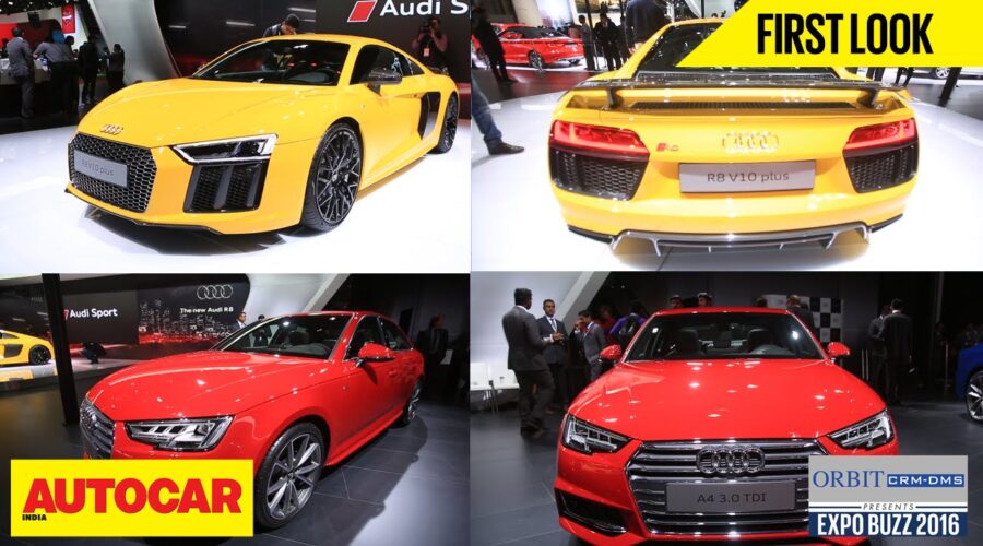 Audi R8 V10 Plus & Audi A4 | First Look | Autocar India | Presented By Orbit