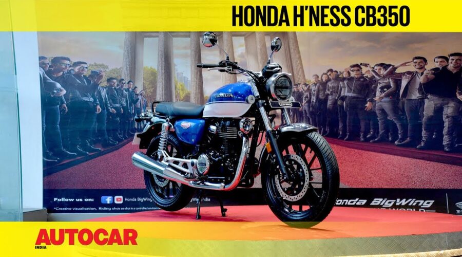 Honda H’ness CB350 – Sound, features, seat comfort and more | First Look | Autocar India