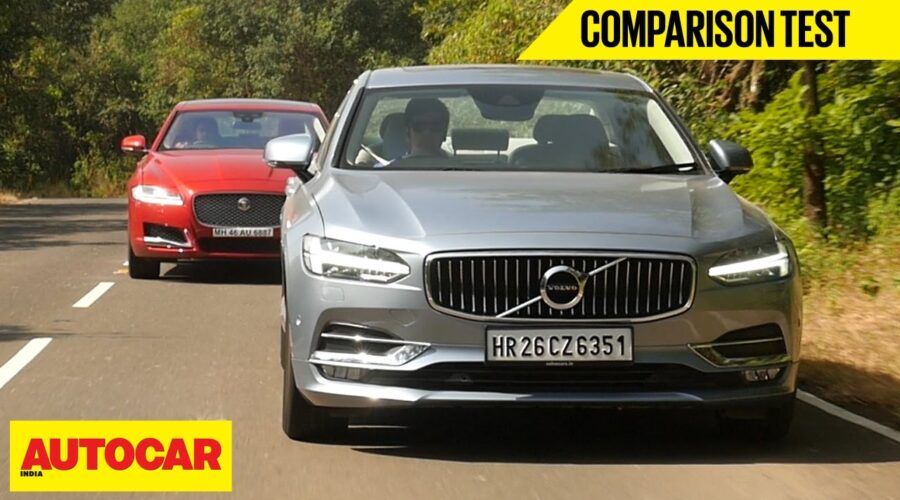 Volvo S90 VS Jaguar XF | Comparison Test | Autocar India