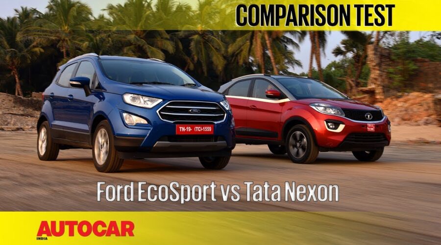 Ford EcoSport vs Tata Nexon | Comparison Test | Autocar India