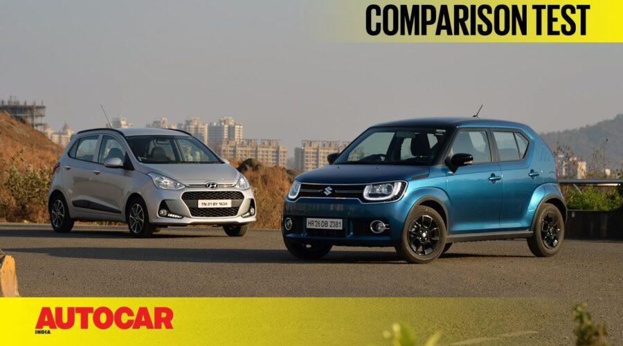 Hyundai Grand i10 vs Maruti Ignis | Comparison Test | Autocar India