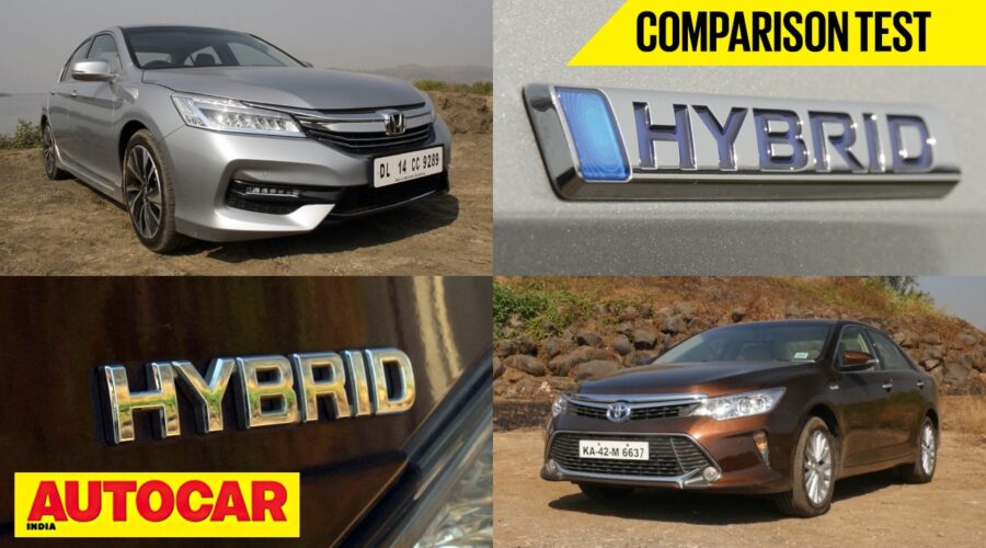 Honda Accord Hybrid VS Toyota Camry Hybrid | Comparison Test | Autocar India