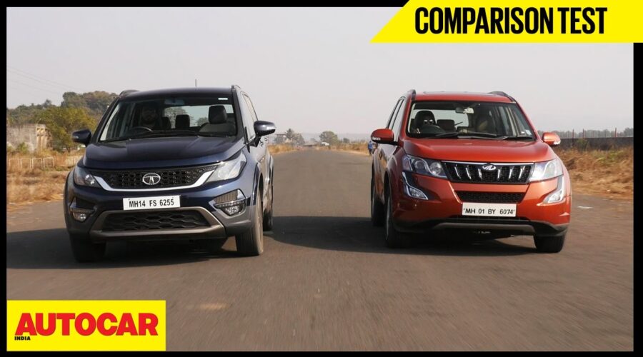 Mahindra XUV500 vs Tata Hexa | Comparison Test | Autocar India