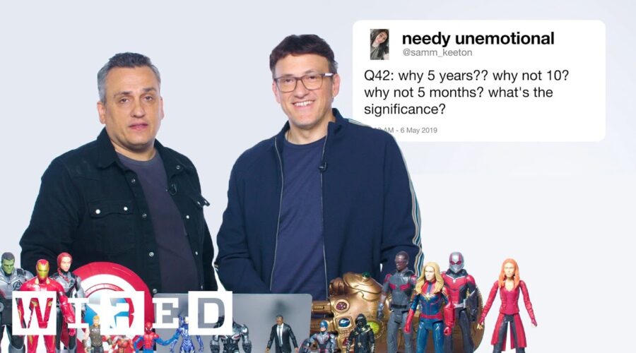 The Russo Brothers Answer Avengers: Endgame Questions From Twitter | Tech Support | WIRED