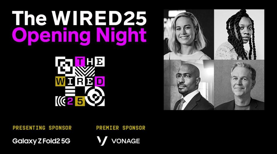 The WIRED25: Opening Night – Brie Larson, Reed Hastings, Nia DaCosta, Van Jones, and More