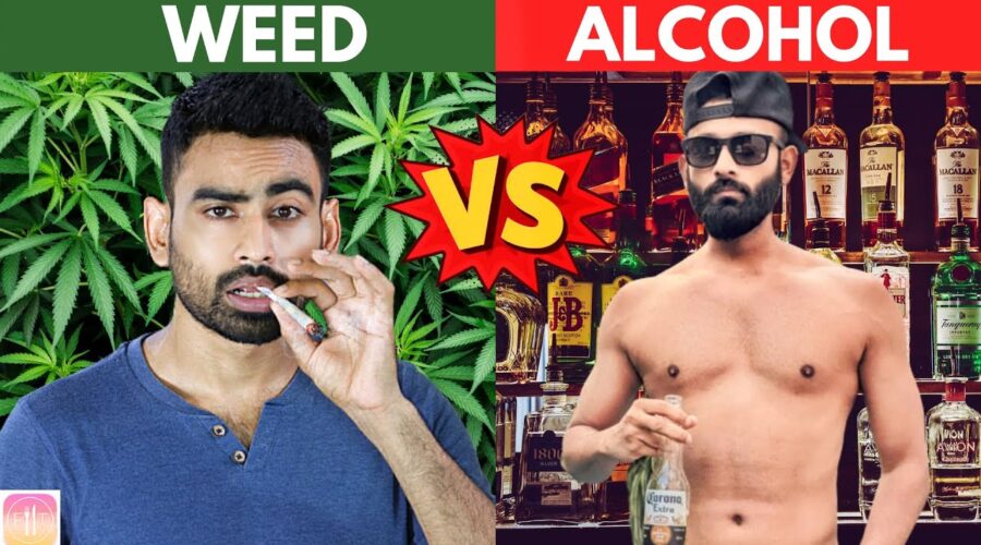 Weed vs Alcohol | Which is Better? (Myth Busted) ft.@Be YouNick