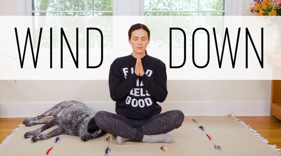 Wind Down Yoga   –  12 Minute Bedtime Yoga   –  Yoga With Adriene