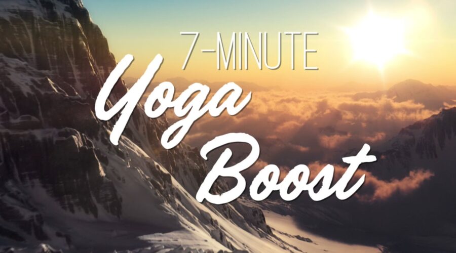 7-Minute Yoga Boost – Yoga With Adriene