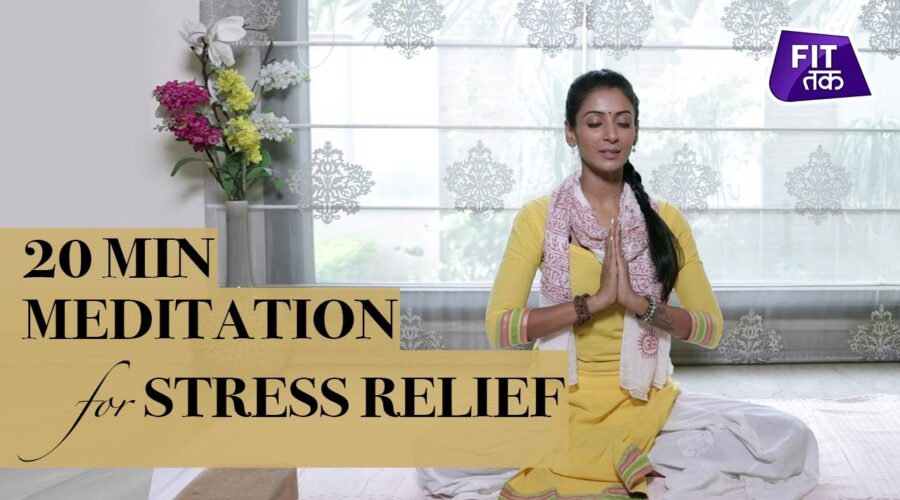 Guided Meditation for Stress Relief, Anxiety | Fit Tak