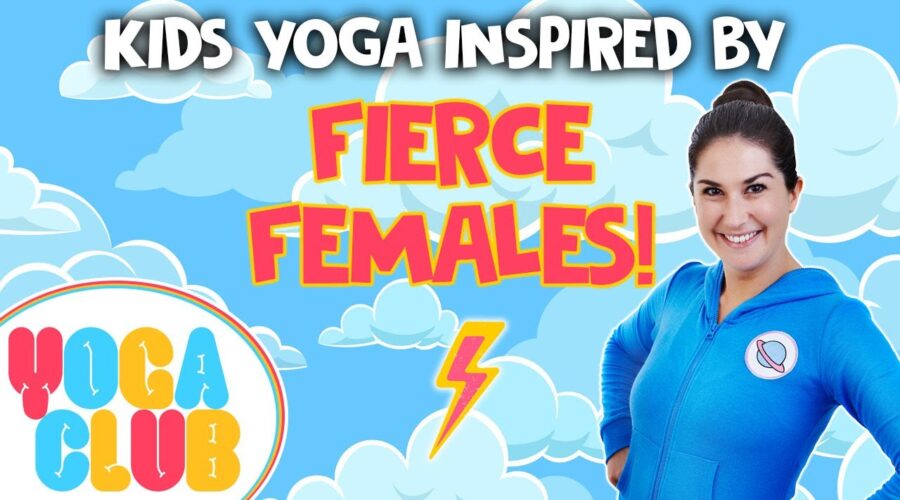 Kids Yoga About Fierce Females! ⚡ Yoga Club (Week 25) | Cosmic Kids