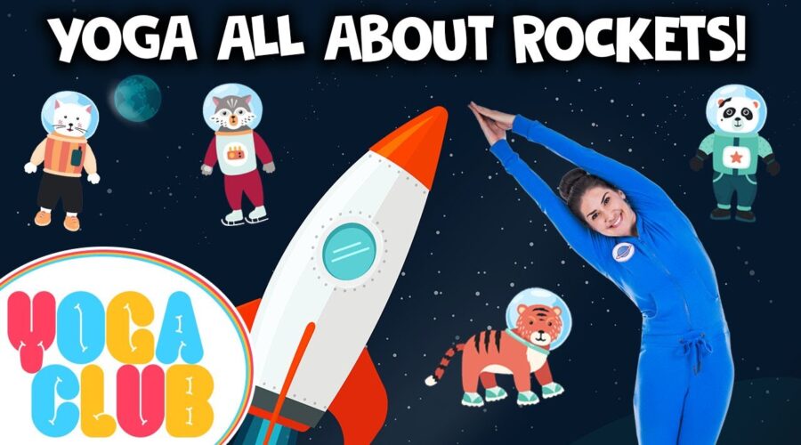 Kids Yoga All About Rockets! 🚀 Yoga Club (Week 23) | Cosmic Kids