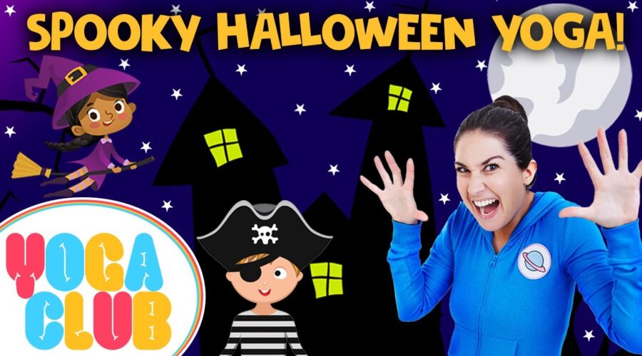 Spooky Halloween Kids Yoga! 🎃 Yoga Club (Week 13) | Cosmic Kids