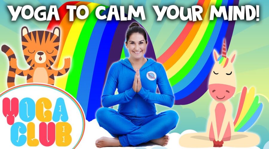 Kids Yoga To Calm Their Minds 🌈 Yoga Club (Week 16) | Cosmic Kids