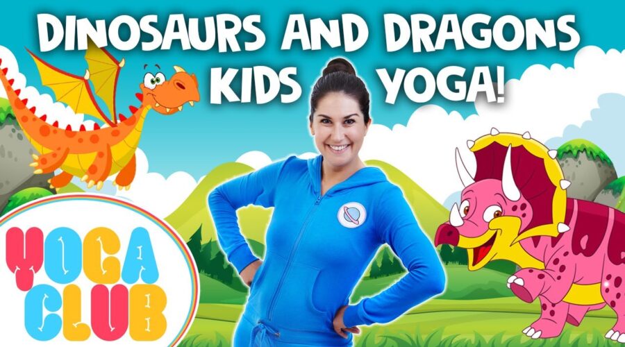 Dinosaurs and Dragons! 🦖 Yoga Club (Week 15) | Cosmic Kids