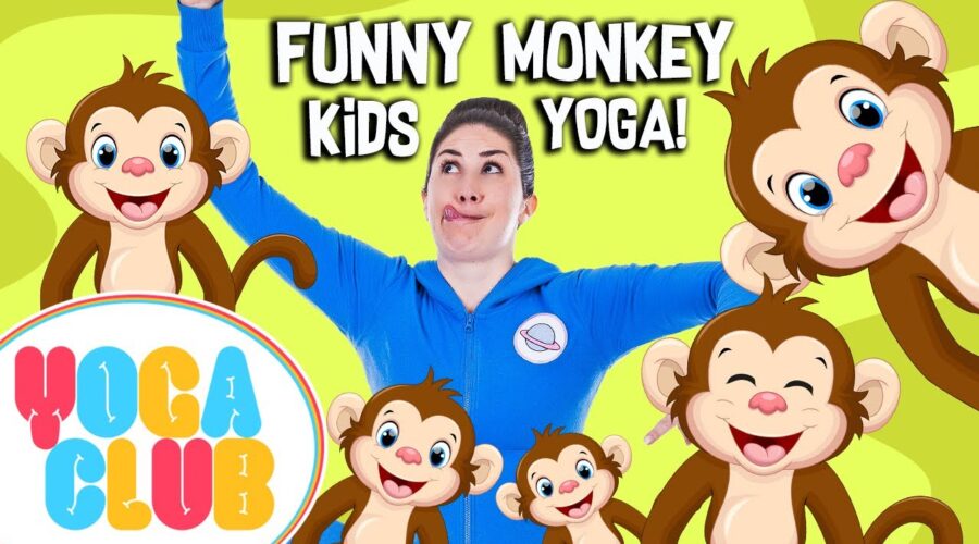 Funny Monkey: Yoga Club (Week 3) | Cosmic Kids