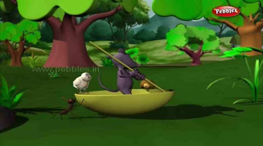 The Boat | 3D Panchatantra Tales in Hindi | 3D Moral Stories in Hindi