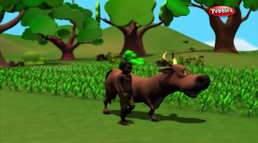 Clever Bull | 3D Panchatantra Tales in Hindi | 3D Moral Stories in Hindi