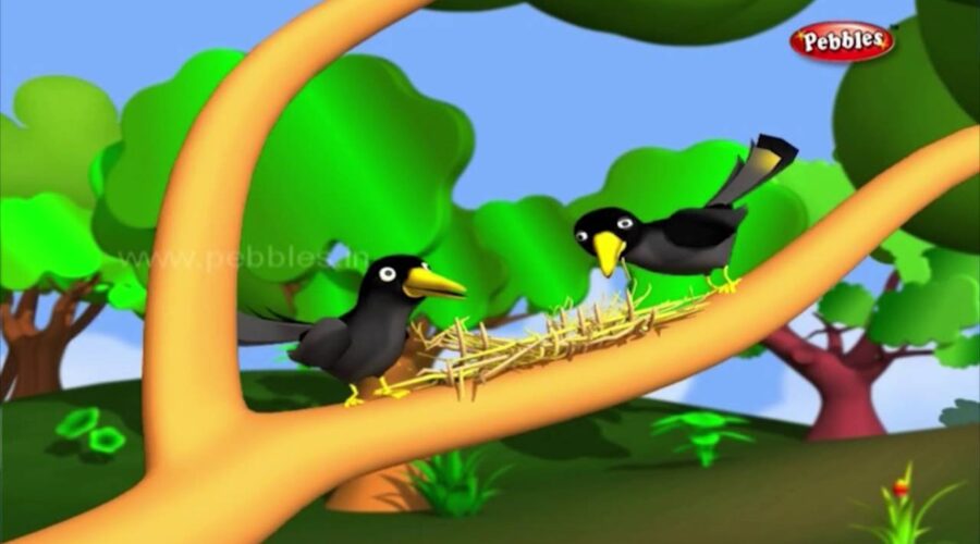 Crow and Snake | 3D Panchatantra Tales in Hindi | 3D Moral Stories in Hindi