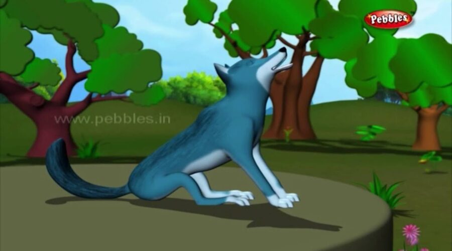 Blue Jackal | 3D Panchatantra Tales in Hindi | 3D Moral Stories in Hindi