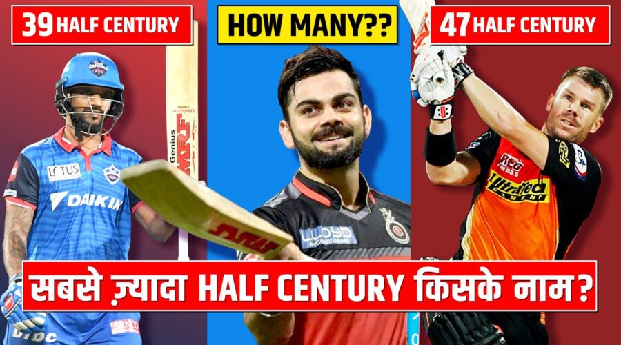 Who Has Most Half Centuries??? Top 10 IPL Batsmen with most 50s | IPL Half Century