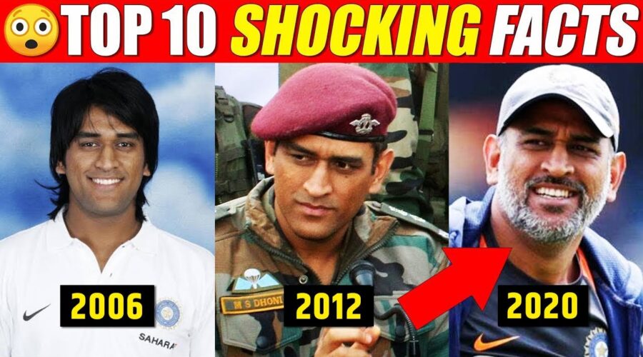 MS DHONI : TOP 10 SHOCKING FACTS | Dhoni Retirement