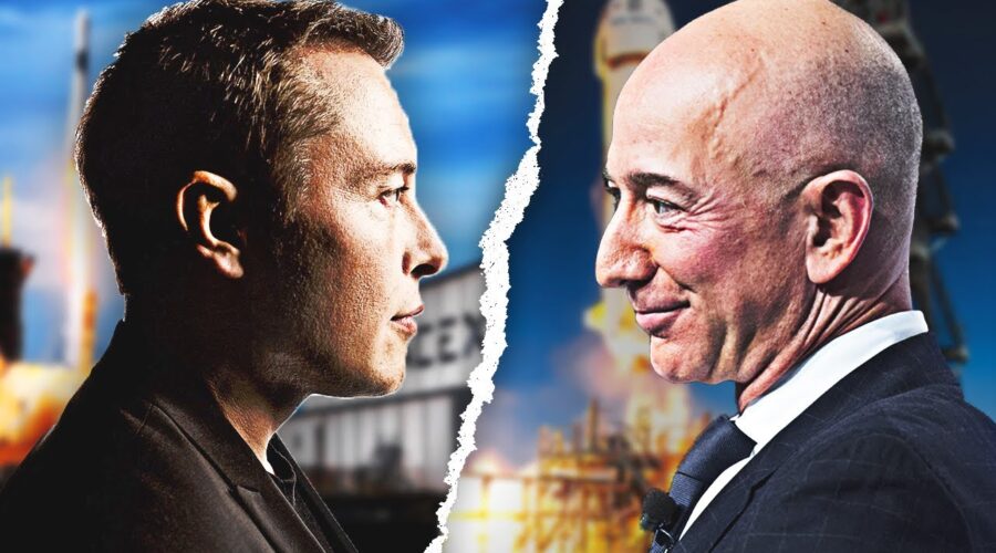 The Elon Musk vs. Jeff Bezos Rivalry