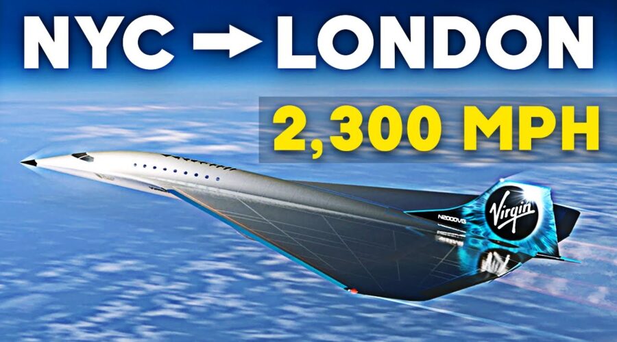 This Jet Can Fly From NYC to London In 90 Minutes