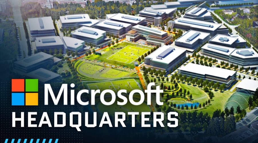 Inside Microsoft’s Massive Headquarters