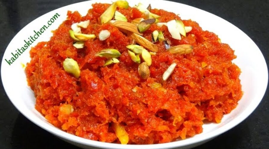 Gajar Ka Halwa Recipe-Simple and Delicious Gajar Halwa-Carrot Halwa Recipe-Easy Indian Dessert