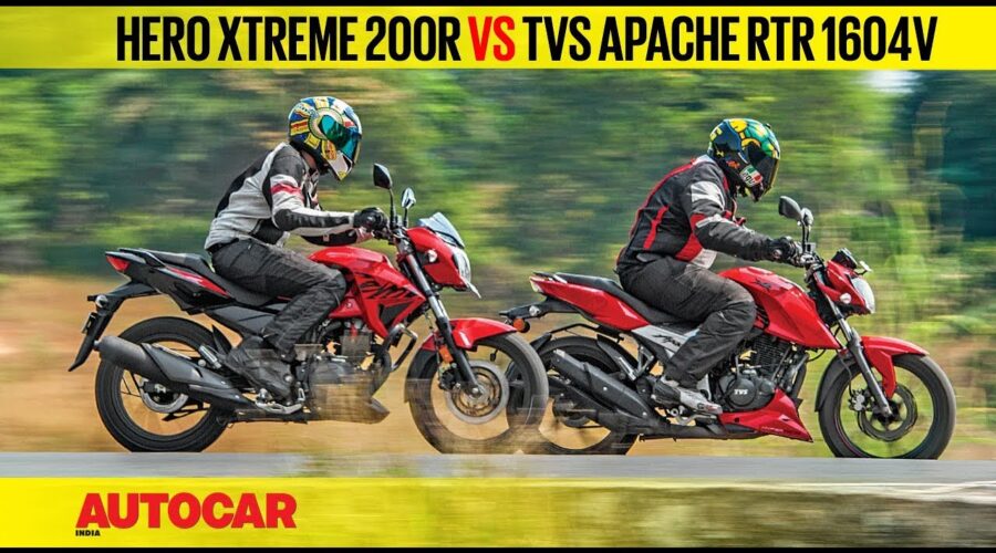 Hero Xtreme 200R vs TVS Apache RTR 160 4V | Comparison Test | Autocar India