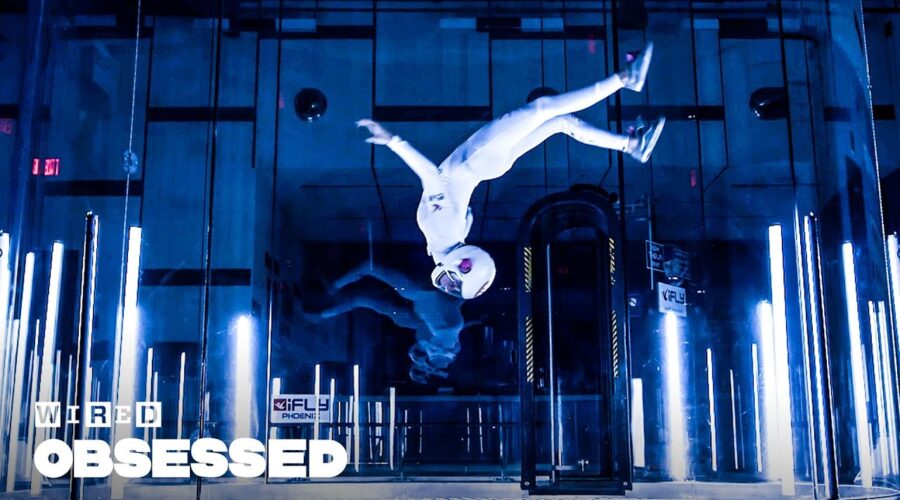 How This Girl Takes Indoor Skydiving to the Next Level | Obsessed | WIRED