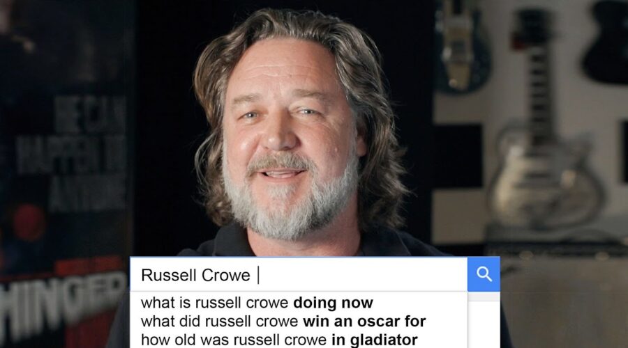 Russell Crowe Answers the Web’s Most Searched Questions | WIRED