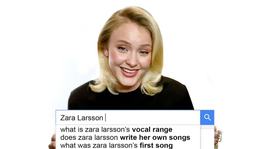 Zara Larsson Answers the Web’s Most Searched Questions | WIRED